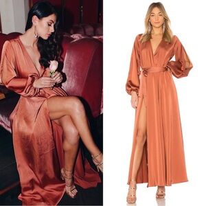 Michael Costello x REVOLVE Bronze Eric Gown S